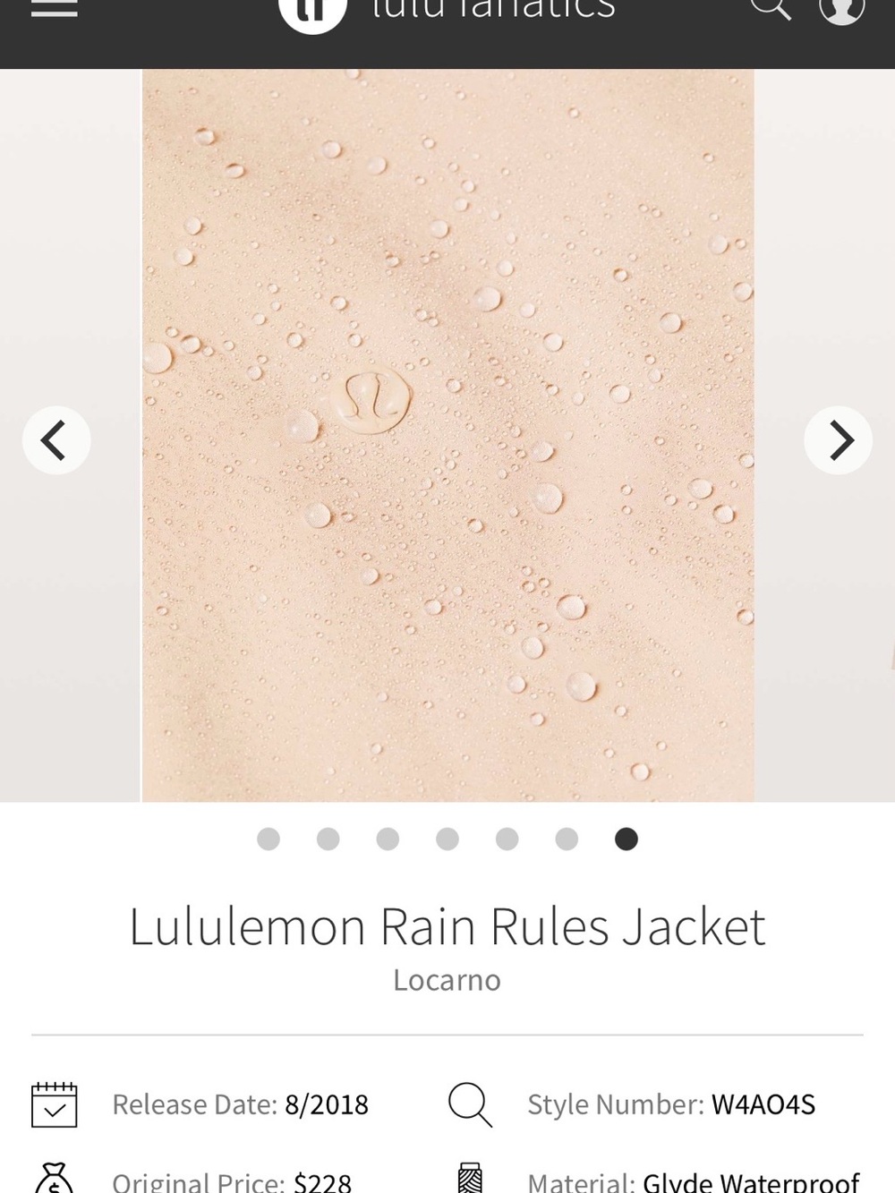 lululemon athletica Women's Hooded Raincoat in Trench - Picture 13 of 16